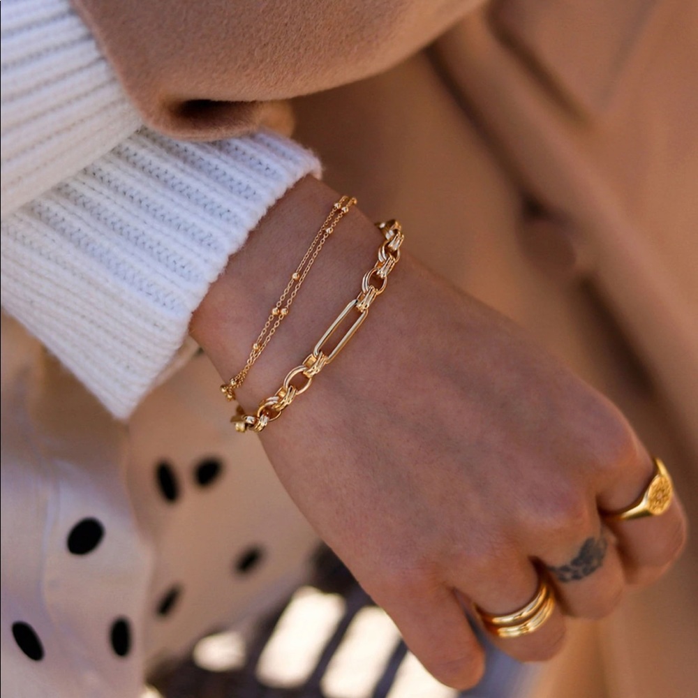 Missoma Axiom Chain Bracelet 18ct